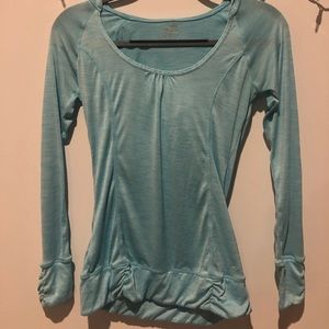 Loose fitting active hoody